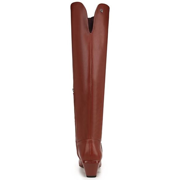 Franco Sarto Gwyn Leather Boot, Brown - Picture 3 of 5